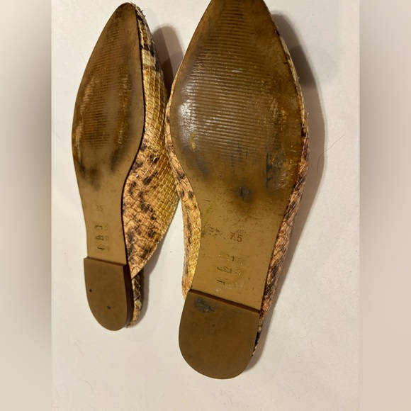 Madewell The Frances Skimmer Mule in Snake Embossed Leather - Picture 8 of 8